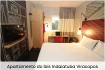  ??  ?? Apartament­o do íbis Indaiatuba Viracopos