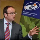  ??  ?? National Youth Council of Ireland deputy director James Doorley.