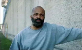  ?? TRIBECA FILM FESTIVAL VIA AP ?? This image released by the Tribeca Film Festival shows Jeffrey Wright in a scene from “O.G.” The film, by Madeleine Sackler, was shot at Indiana’s Pendleton Correction Facility, with inmates playing major and minor roles.