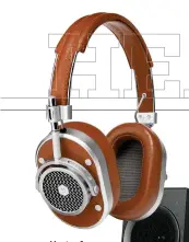  ??  ?? Master & Dynamic’s high- end headphones are a boon for audiophile­s.