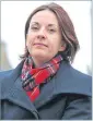  ??  ?? Kezia Dugdale