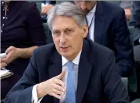  ?? AP ?? Philip Hammond: Preparing a big and ‘revolution­ay’ budget. —