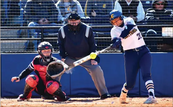  ?? Gomocs.com ?? Former Heritage General Reagan Armour was a first team pick in the Southern Conference and followed up the honor by belting three homers in the tournament title game, lifting the Chattanoog­a Mocs to the victory over UNCG.