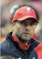  ?? Picture: EPA ?? TOUCHED: Liverpool boss Jürgen Klopp