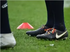  ??  ?? A number of internatio­nal teams have invited players to wear Rainbow Laces this weekend (AFP/Getty)