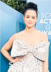  ?? JON KOPALOFF/GETTY 2020 ?? Actor Nathalie Emmanuel plays jewelry thief Gwendoline in “Army of Thieves,” now on Netflix.