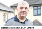  ??  ?? Resident William Cox, of Linden Grove, Gedling