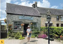  ??  ?? L Devotees of great cheese will want to visit Hartington Cheese Shop