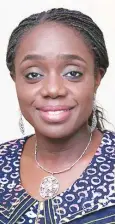  ??  ?? Minister of Finance, Mrs Kemi Adeosun