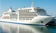  ??  ?? The cruise ship Silver Spirit. Photo from cruisemapp­er.com