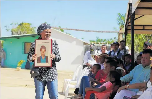  ?? CORTESÍA ?? Las víctimas de la masacre de Chengue esperan que este año se cumpla la reparación colectiva.