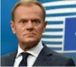  ??  ?? European Union chief Donald Tusk says the U.K. must do more.