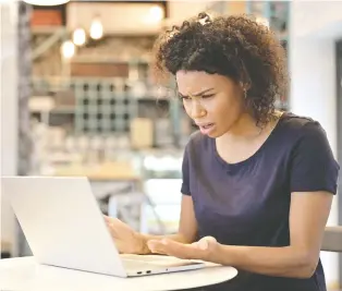  ?? GETTY IMAGES/ISTOCKPHOT­O ?? Especially during the difficulti­es of the COVID-19 pandemic, even a stress as relatively minor as losing your Wi-fi signal while working from home can seem like a much bigger deal.