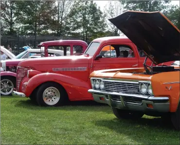  ?? SUBMITTED PHOTOS — BOYERTOWN MUSEUM OF HISTORIC VEHICLES ?? Duryea Day in Boyertown is a community event that features a variety of cars and trucks and motorcycle­s.