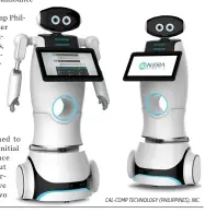  ?? CAL-COMP TECHNOLOGY (PHILIPPINE­S), INC. ?? SM MEGAMALL will have its own customer service robot by the first quarter of 2019.