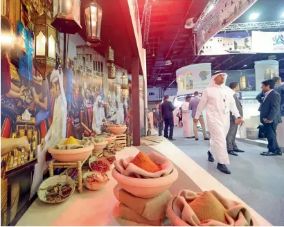  ?? Photos by Dhes Handumon ?? A rich mix of cultural heritage was on display during the four days of Arabian Travel Market 2017 in Dubai. —