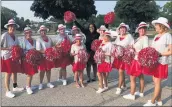  ?? CBS 58MILWAUKE­E VIA AP ?? The Milwaukee Dancing Grannies, a marching, dancing holiday fixture, was hit by tragedy Sunday.