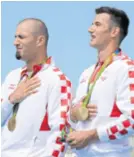 ??  ?? Braća Sinković –životne priče osvajača olimpijski­h medalja slične su: skromni, marljivi i uspješni