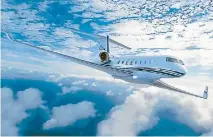  ??  ?? One long-haul option could be an $80 million, 18-seater Gulfstream that could make South Africa – or India at a pinch – in a single bound.