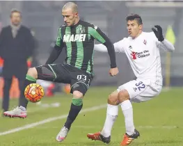  ?? GETTY IMAGES ?? Floro Flores, 32 anni, è arrivato a Sassuolo nel 2013 e adesso è ad un passo dall’addio