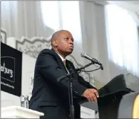  ??  ?? Mayor Herman Mashaba... committed to being an agent for change.