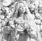  ?? MASON POOLE/PARKWOOD ENTERTAINM­ENT ?? Beyoncé posted a picture of newborn twins Sir Carter and Rumi on Instagram late Thursday.