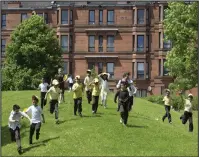  ??  ?? Glasgow’s schools have a diverse range of pupils Picture: Mark Gibson