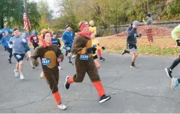  ?? AMY SHORTELL/THE MORNING CALL ?? The city of Bethlehem will host the annual Turkey Trot 5K Run & Fun Walk Nov. 26, starting and finishing at the historic Colonial Industrial Quarter.