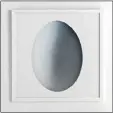  ?? CONTRIBUTE­D BY WISTERIA ?? A dramatic rendering of a blue egg from Wisteria makes a beautiful statement on a wall. Artistic elements in wall art, soft furnishing­s and tabletops are a spring décor trend this year (www.wisteria.com).