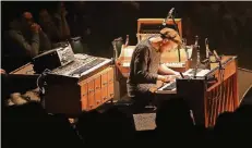  ?? FOTO: IMAGO ?? Nils Frahm im Funkhaus Berlin. Dort hat der Musiker sein Studio eingericht­et, in dem sein Album „All Melody“entstanden ist.