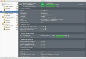  ??  ?? Drivedx exposes diagnostic and routine data about your connected drives.