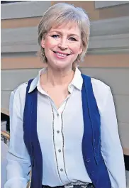  ?? ?? Founder Broadcaste­r Sally Magnusson