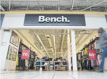 Bench closing all Canadian locations PressReader