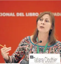  ??  ?? La diputada federal Tatiana Clouthier afirma que el dictamen de la Guardia Nacional, tal como está redactado ahora, es un peligro.