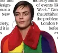  ??  ?? Star labels: Cara Delevingne at London Fashion Week