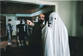  ??  ?? David Lowery, the director of 2017’s A Ghost Story, will talk about his creative process at the inaugural VIFF mini-festival Rupture.