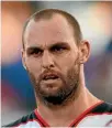  ??  ?? Beaten Warrior Simon Mannering.