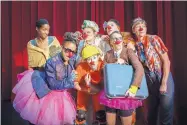  ?? COURTESY OF WISE FOOL NEW MEXICO ?? In this year’s Circus Luminous show, “Clown Alchemy,” six clowns travel to various realms representi­ng today’s pressing issues and help show people they have the ability within themselves to create solutions.