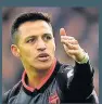  ??  ?? STAYER Arsenal refused to let Alexis Sanchez go