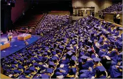  ?? SUBMITTED PHOTO ?? Upper Darby High School held its 123rd commenceme­nt at the high school Performing Arts Center on June 11.