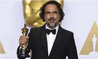  ??  ?? Alejandro González Inarritu with his best director Oscar for The Revenant in 2016. Photograph: Jordan Strauss/Invision/AP