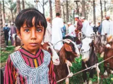  ??  ?? Omanis took advantage of the long holiday ahead of Eid Al Adha by turning to traditiona­l livestock markets nationwide. Eid Habta is a traditiona­l market that goes back centuries.