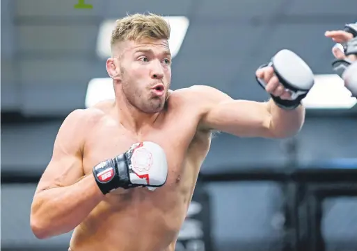  ?? Picture: Gallo Images ?? BIG ASPIRATION­S. South Africa’s Dricus du Plessis is ready to shock the world when he fights for the middleweig­ht title at UFC297 in Toronto tomorrow morning (SA time).