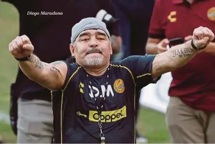  ??  ?? Diego Maradona