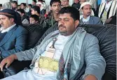  ?? AFP ?? Mohammed Ali al-Houthi, the leader of the Houthi rebels