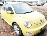  ?? By Mhlengi Magongo) (Pics ?? The VW beetle is reserved at E25 000.