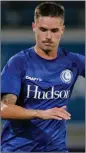  ??  ?? Mikael Lustig in action for new club Gent in Belgium