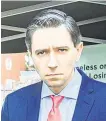  ??  ?? Health Minister Simon Harris gave an update on Sláintecar­e