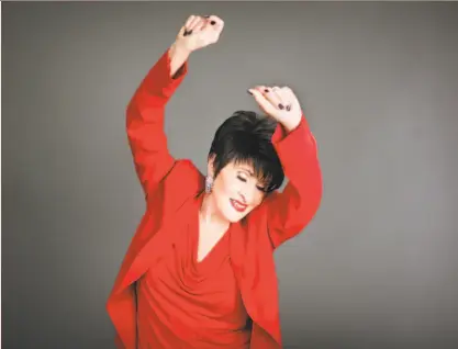  ?? Laura Marie Duncan ?? Chita Rivera is a 10-time Tony nominee and winner of two, plus the lifetime achievemen­t Tony.