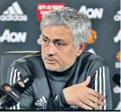  ??  ?? Warm rivalry: Jose Mourinho wants United fans to respect Arsene Wenger